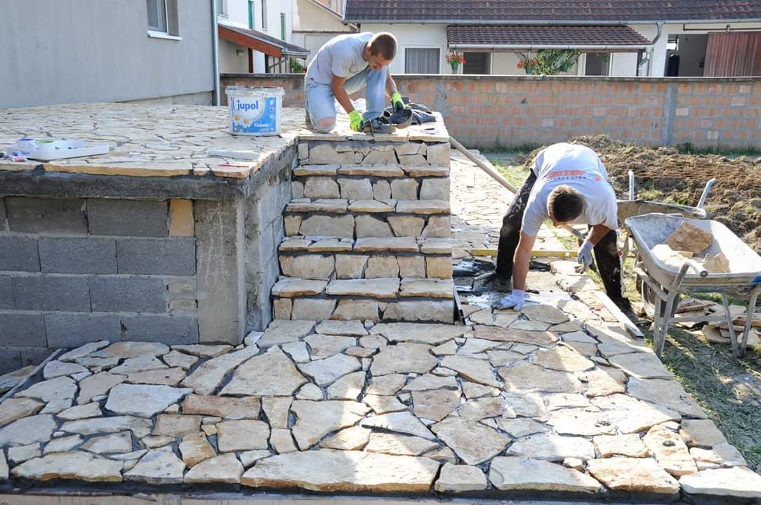 proces ugradnje prirodnog kamena proces ugradnje prirodnog kamena