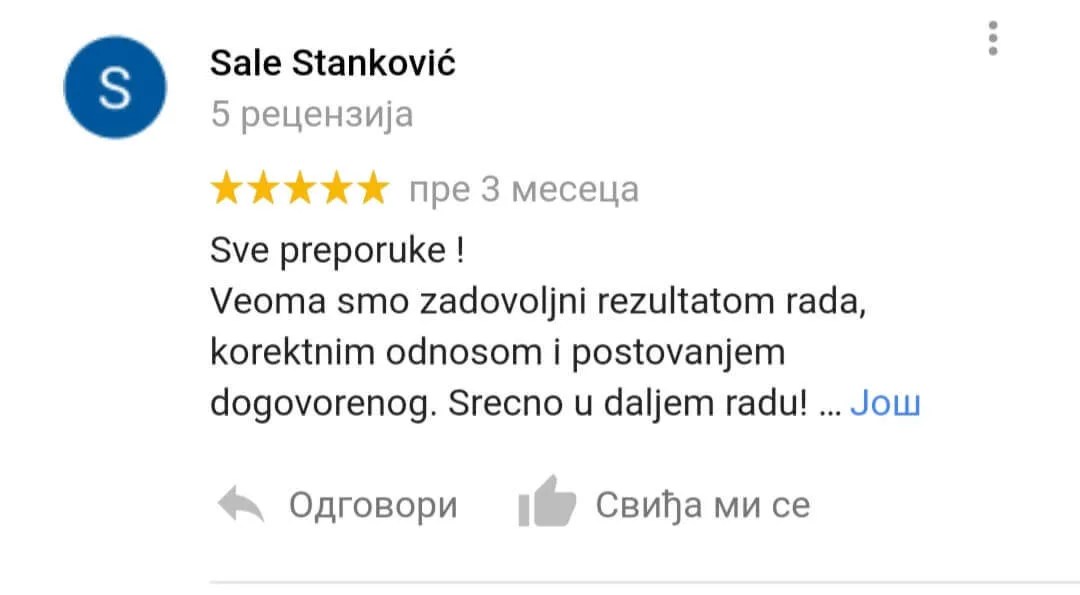 ugradnja stanglica od kamena ugradnja stanglica od kamena