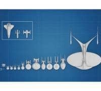 3d printed star trek enterprise