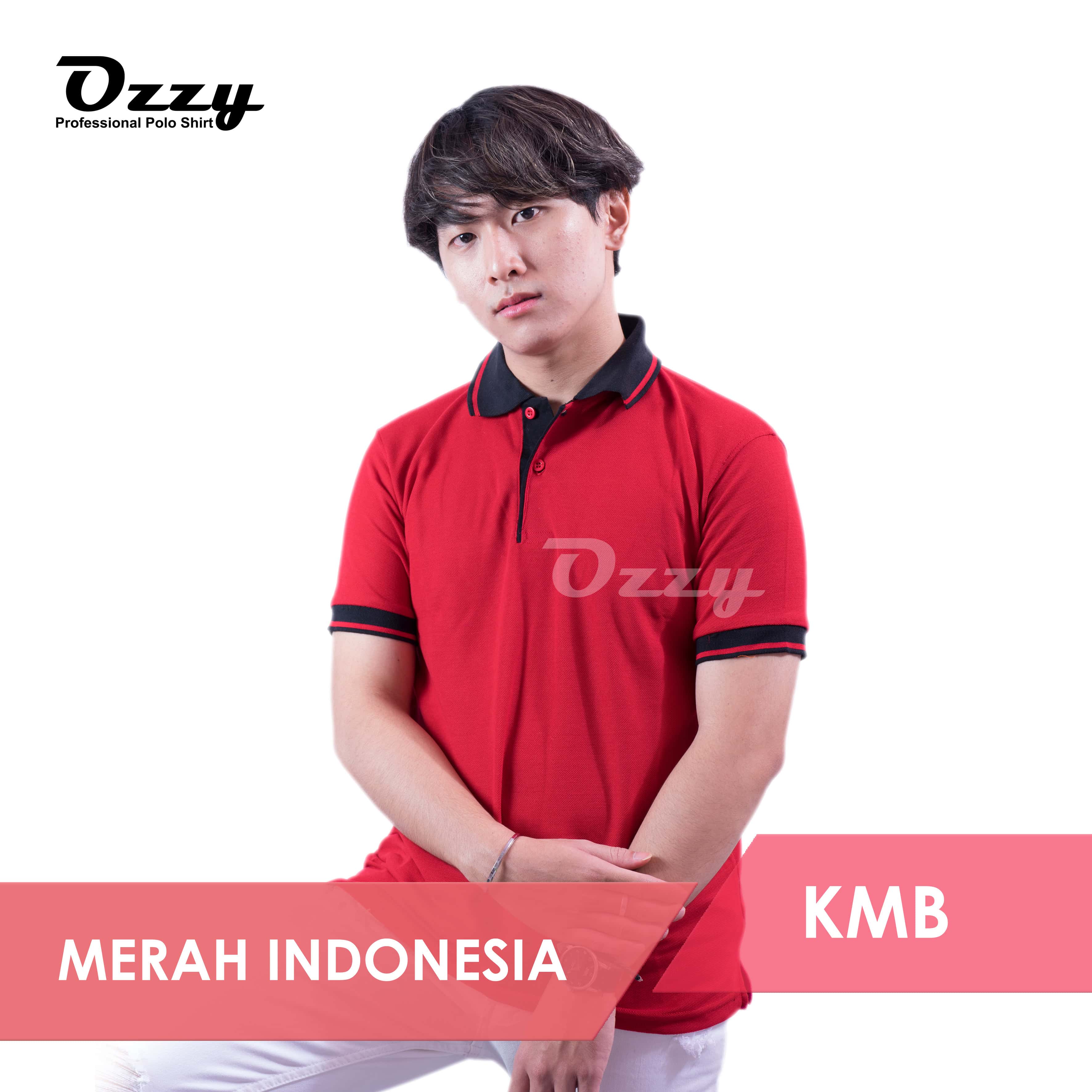 KAOS POLO JOGJA Merah Kmb KAOS POLO JOGJA Merah Kmb