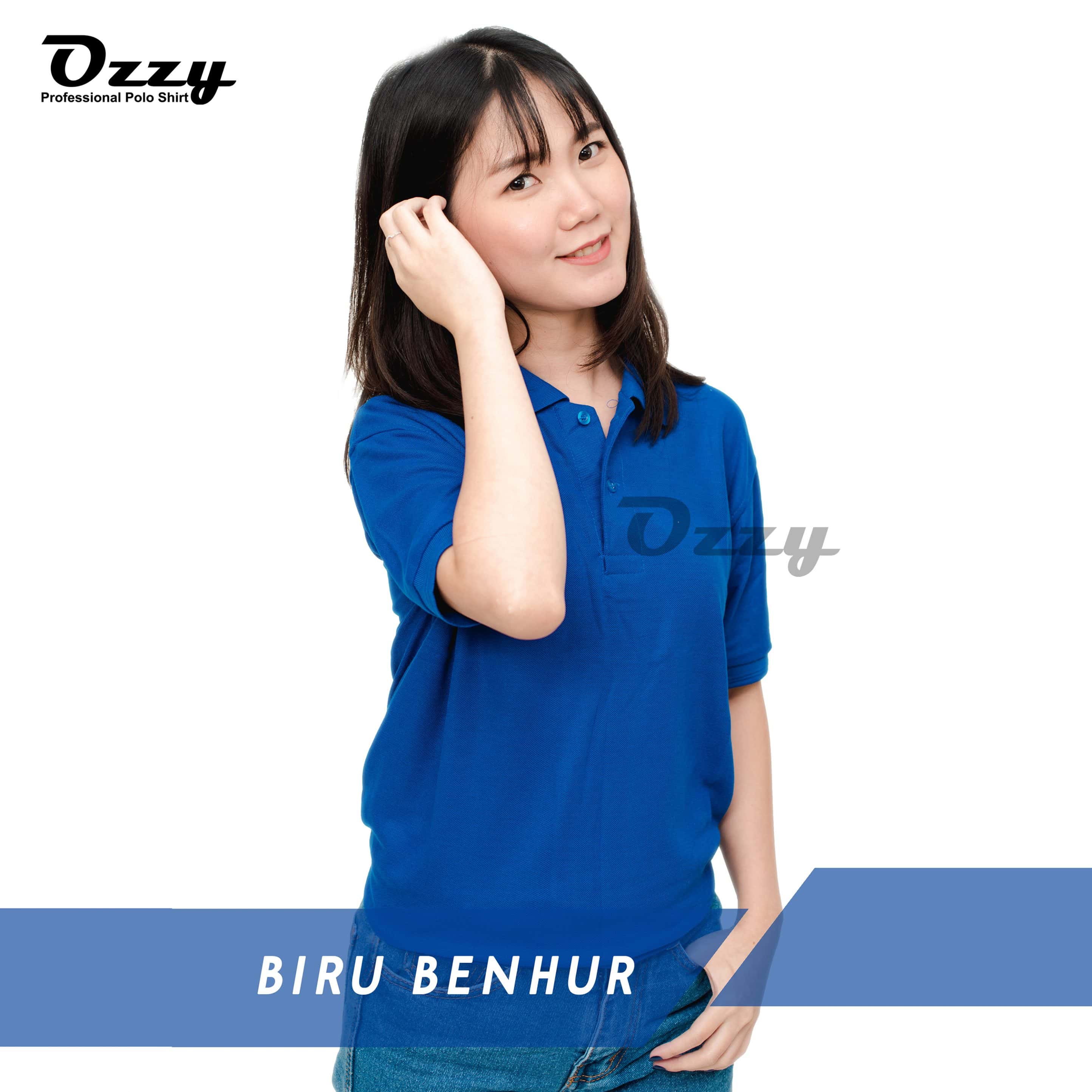 KAOS POLO JOGJA - BIRU BENHUR KAOS POLO JOGJA - BIRU BENHUR