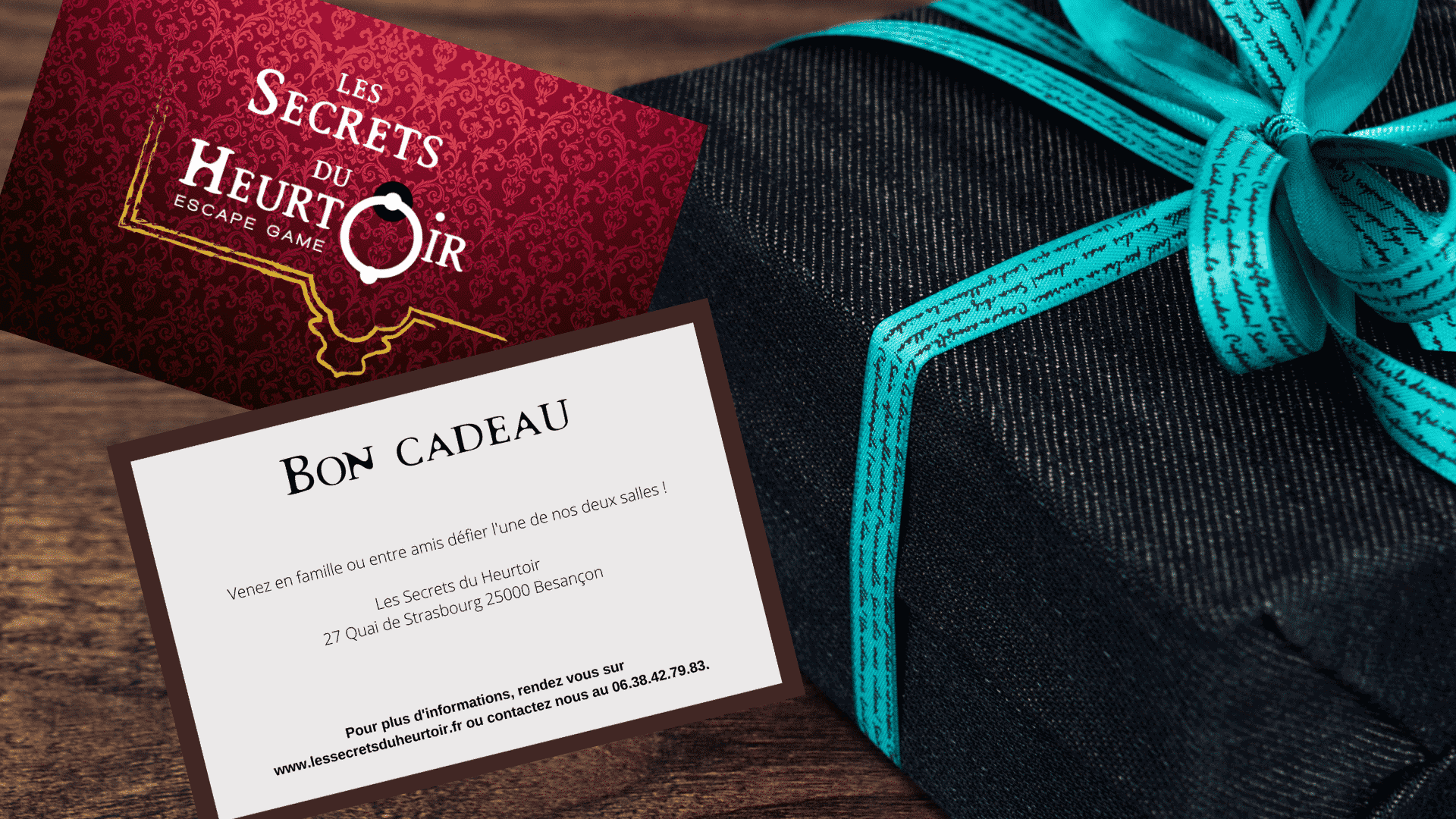 bon cadeau Présentation de bons cadeaux