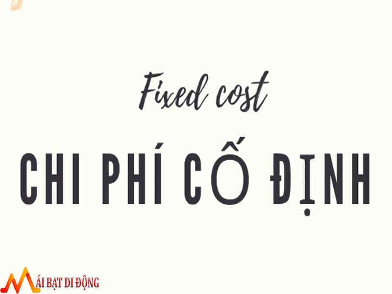 chi phí cố định