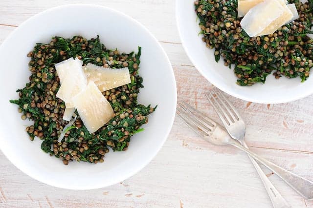 insalata con lenticchie
