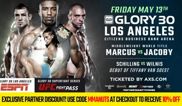 glory kickboxing coupon