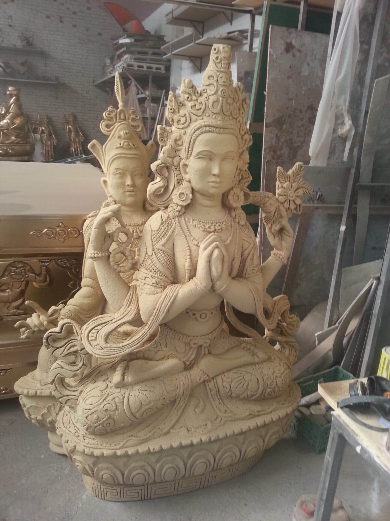Figuras de resina8 Escultura religiosa porexpán y Polyurea