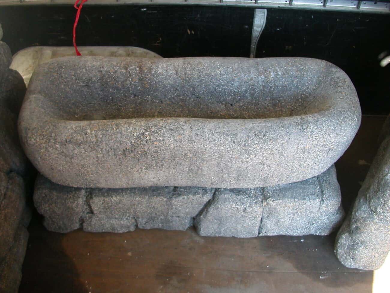 Pilastra romana porexpán Figura en porexpan de una pilastra romana