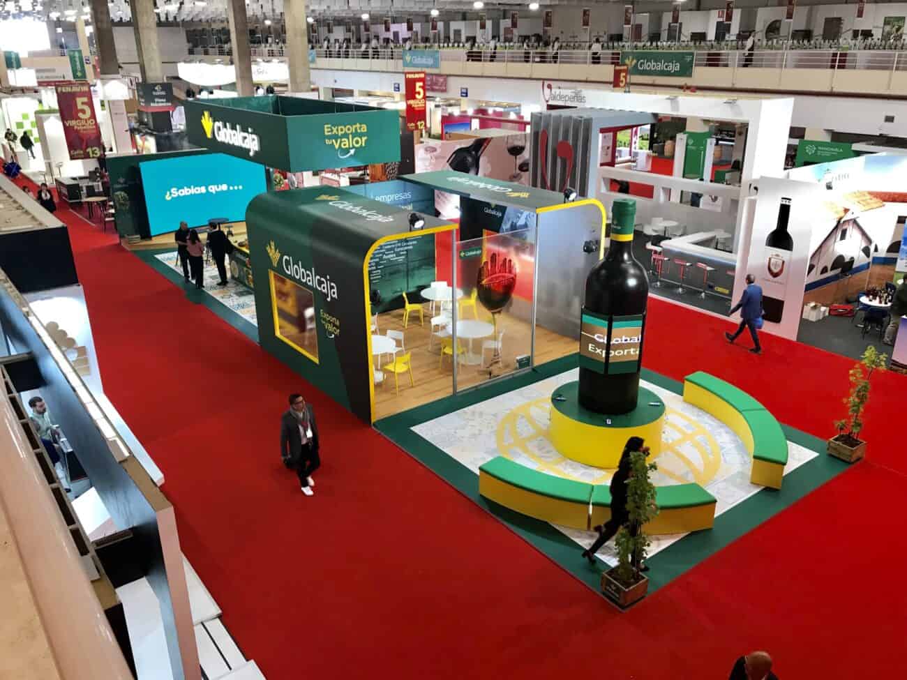 Figuras de resina8 Botella gigante porexpán