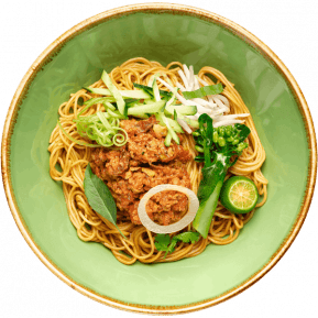 Dry-Braised-Impossible-Yellow-Noodle Vietnamese Dry Braised Impossible Yellow Noodle by NamNam