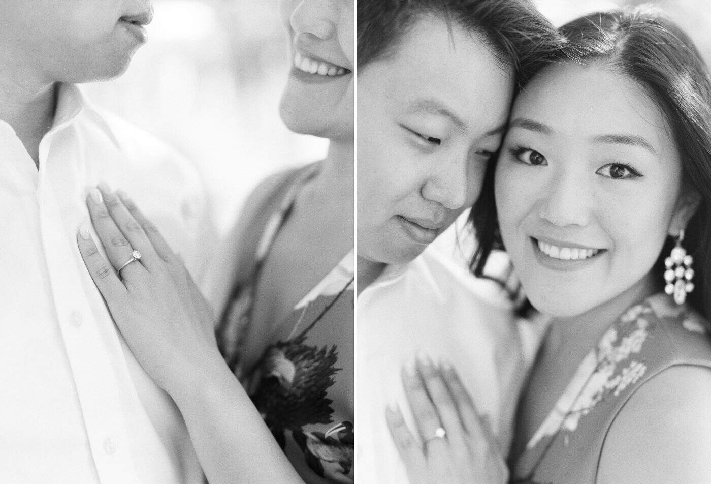 Boston Public Garden Engagement Photography