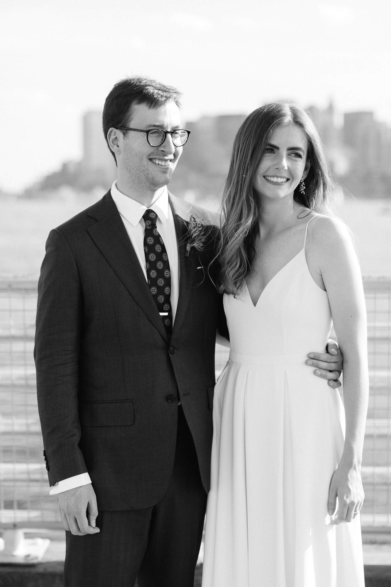 Boston Seaport Bastille Kitchen Elopement Wedding