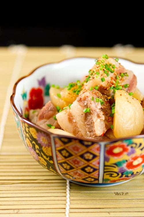 Buta Kabuni Recipe Pork Belly And Turnips