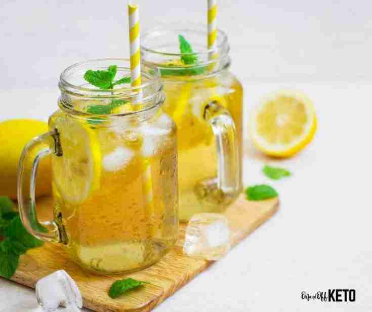 Lemon Peppermint Keto Electrolyte Drink