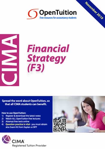 Free CIMA notes 15 Free CIMA notes 15