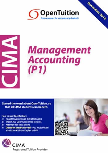 Free CIMA notes 17 Free CIMA notes 17