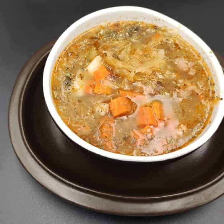 Authentic Polish Sauerkraut Soup Kapusniak Recipe