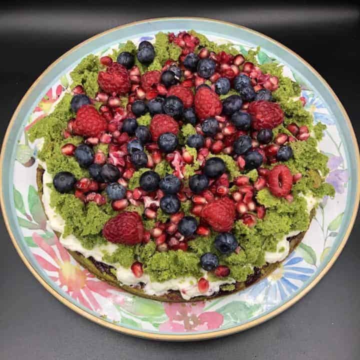 Moss Cake Recipe - Polish Spinach Cake With Mascarpone