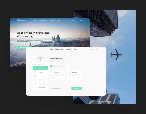 UI/UX Design For Online Travel Agency
