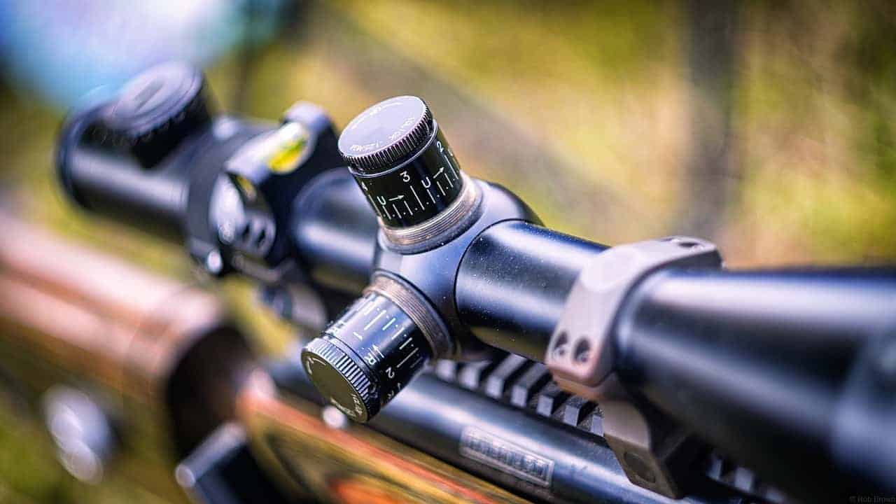 Rifle Scope with high magnification