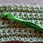 Worsted weight with 6.5mm hook