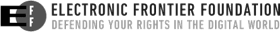 We proudly support the Electronic Frontier Foundation.