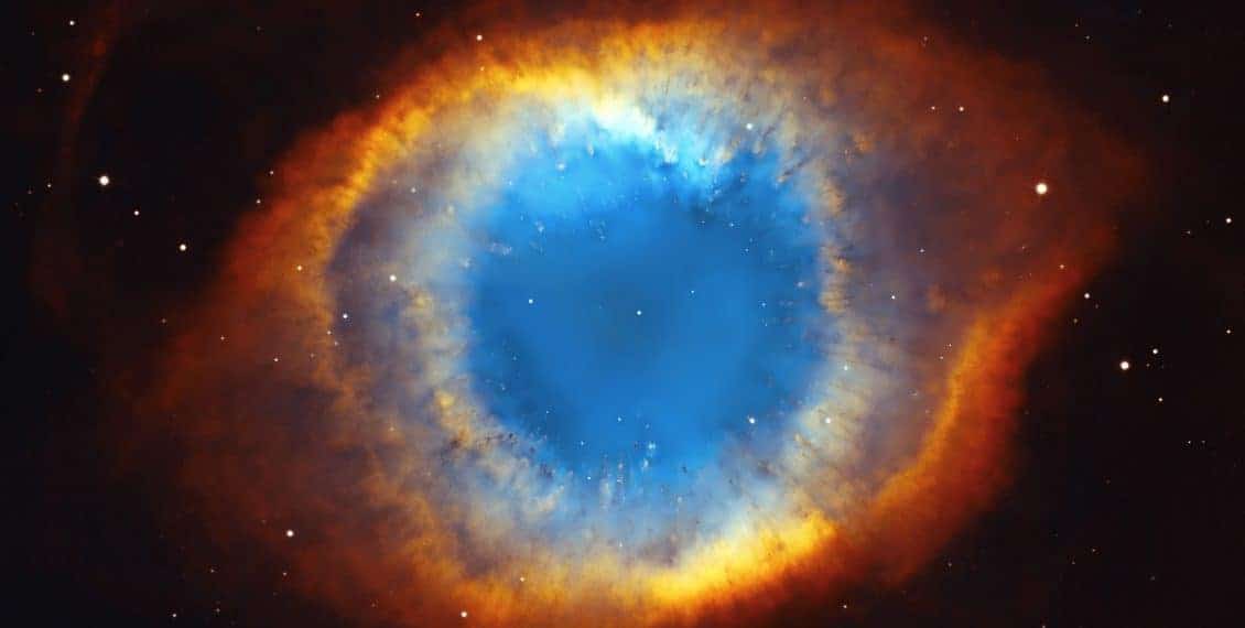 Helix nebula, eye of faith Helix nebula, eye of faith