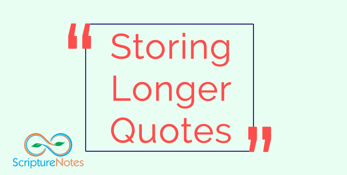 Storing Longer Quotes Storing Longer Quotes