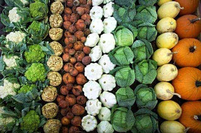 並び野菜
