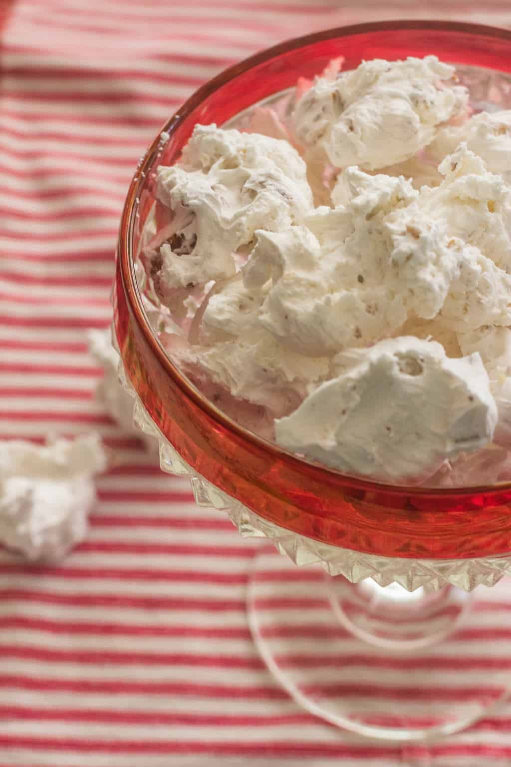 Southern Pecan Divinity Candy Syrup and Biscuits