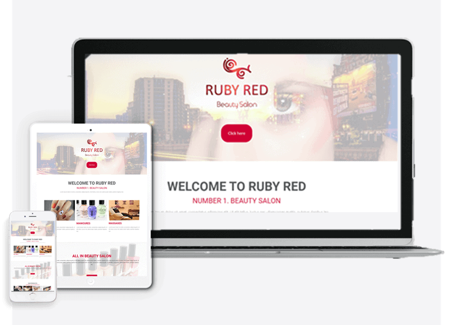 Beauty Salon Website Theme