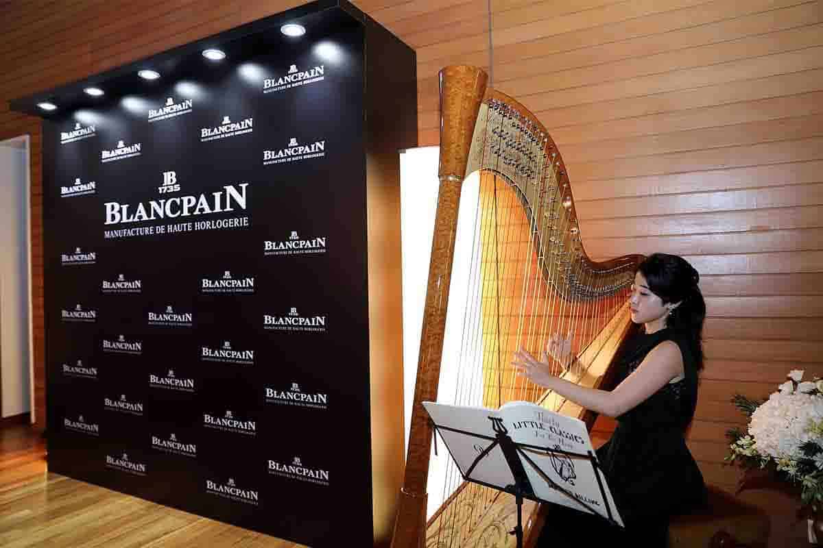 Harp as Corporate Entertainment Background Music for Blancpain Singapore