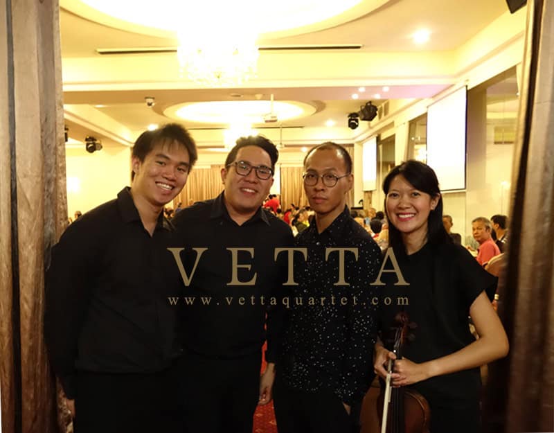 String Quartet for National Day Dinner at Ban Heng, Habourfont Center