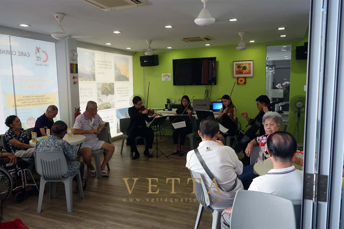 SG Hearts Visit at Senior Activity Center Toa Payoh