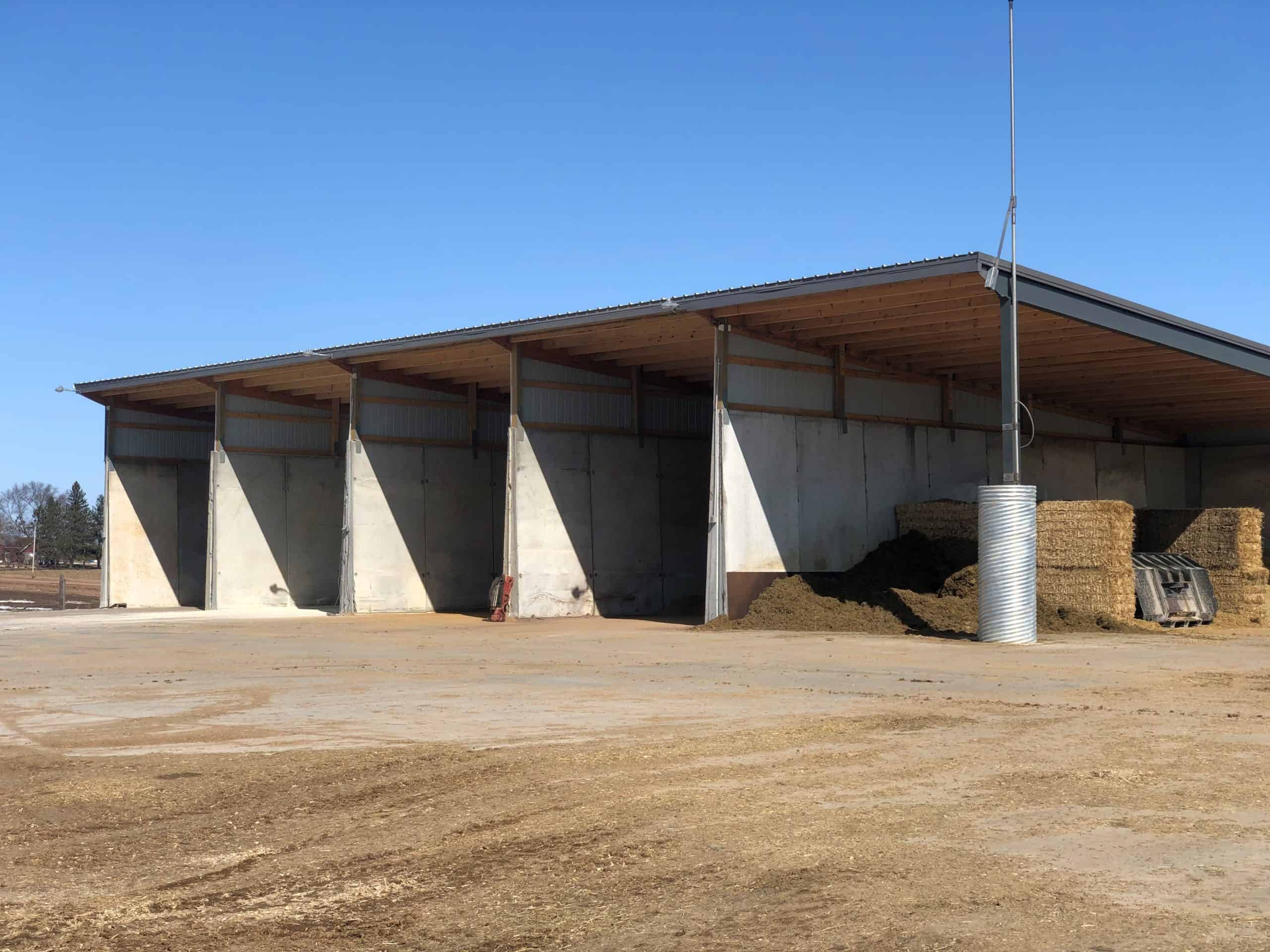 Maple Ridge Dairy Commodity Storage Project Profile Wieser Concrete