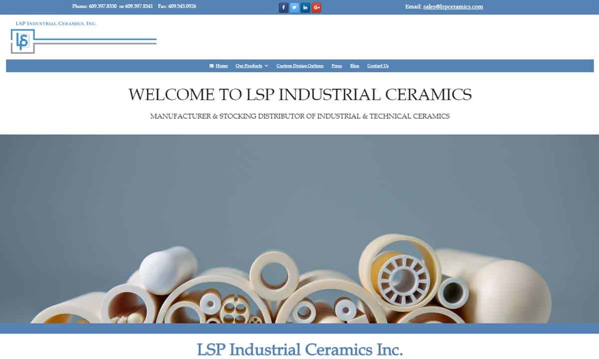 LSP Industrial Ceramics, Inc. LSP Industrial Ceramics, Inc.