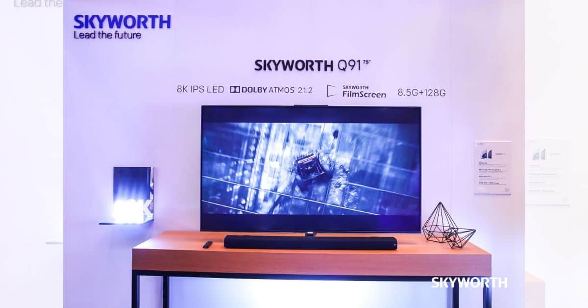 1200 by 628 Digpu HT - Main Image China's leading TV brand and a global pioneer giant Skyworth launched OLED, 8K in the First-ever Global Product Launch Event in U.S. at CES 2020