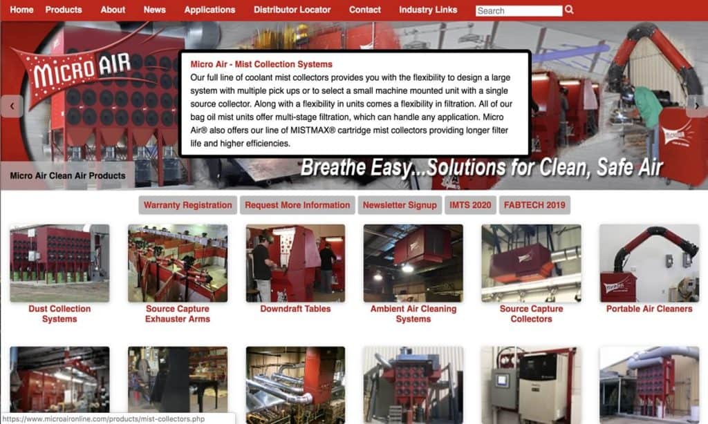 Micro Air® Clean Air Systems Micro Air® Clean Air Systems