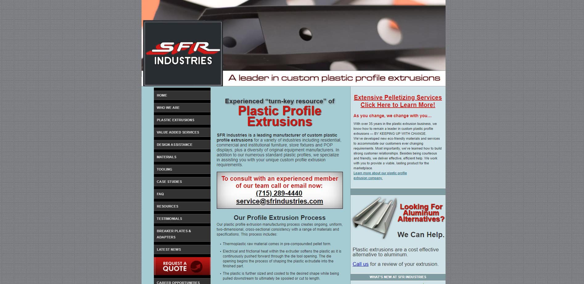 SFR Industries Inc. SFR Industries Inc.