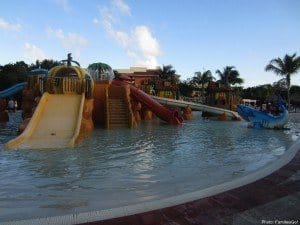 Kids water playground at grand bahia principe coba