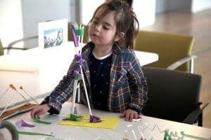 Creating art at the museum of art and design