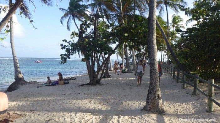 Guadeloupe has lovely beaches