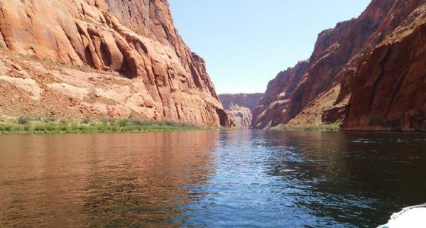 rafting on the Colorado river