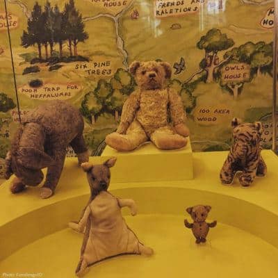 Visit winnie the pooh and friends at the new york public library