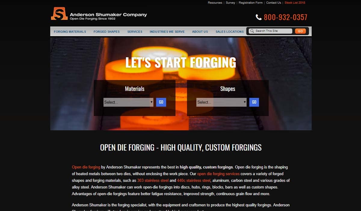 Anderson Shumaker Company Anderson Shumaker Company
