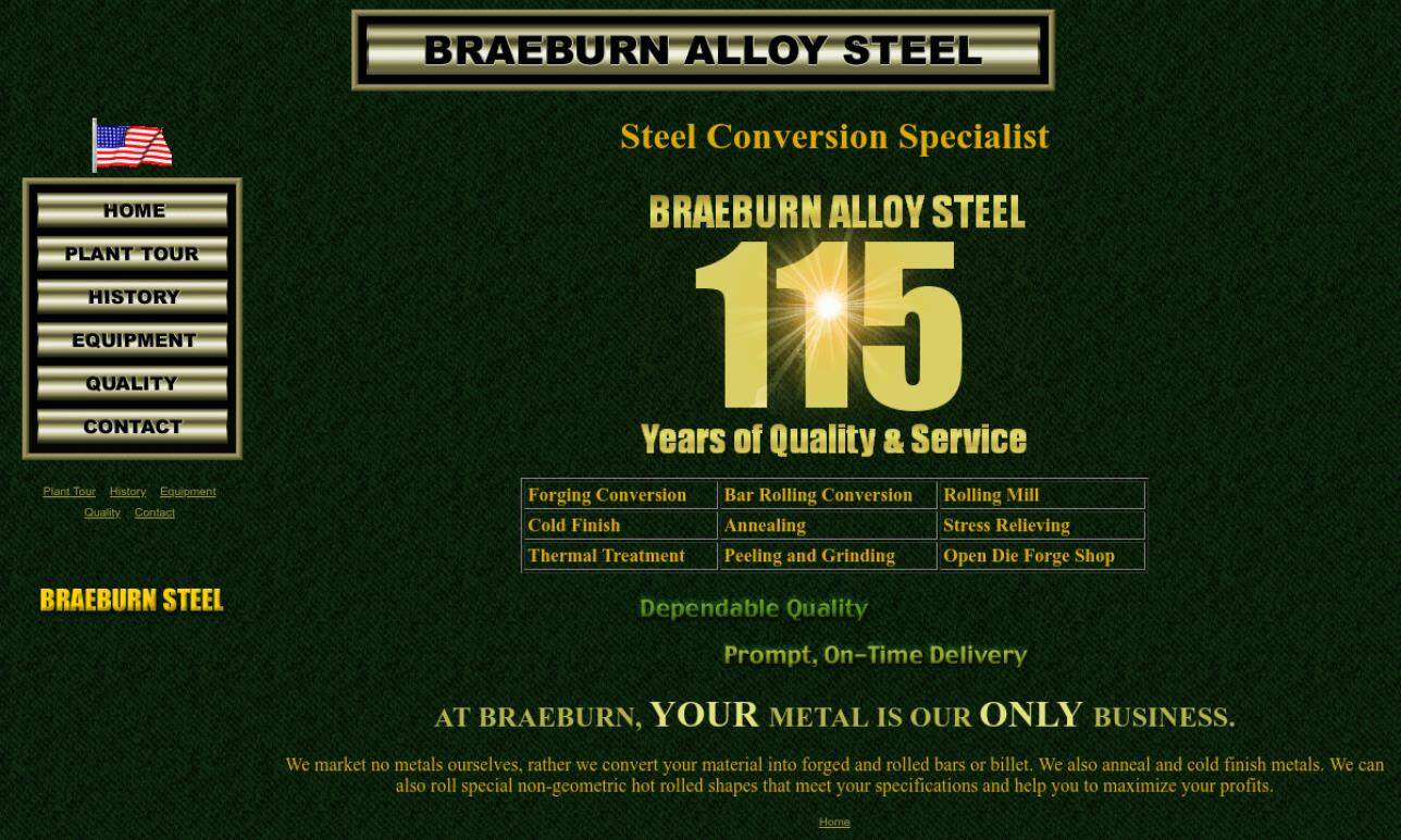 Braeburn Alloy Steel Braeburn Alloy Steel