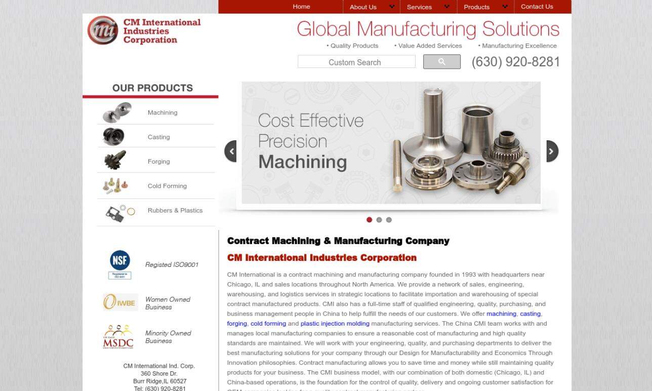CM International Industries Corp. CM International Industries Corp.