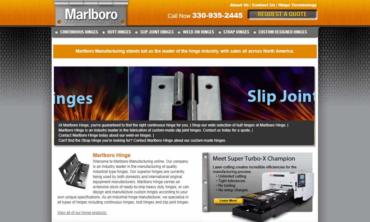 Marlboro Manufacturing, Inc. Marlboro Manufacturing, Inc.