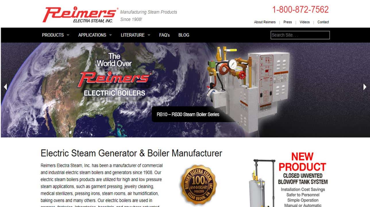 Reimers Electra Steam, Inc. Reimers Electra Steam, Inc.