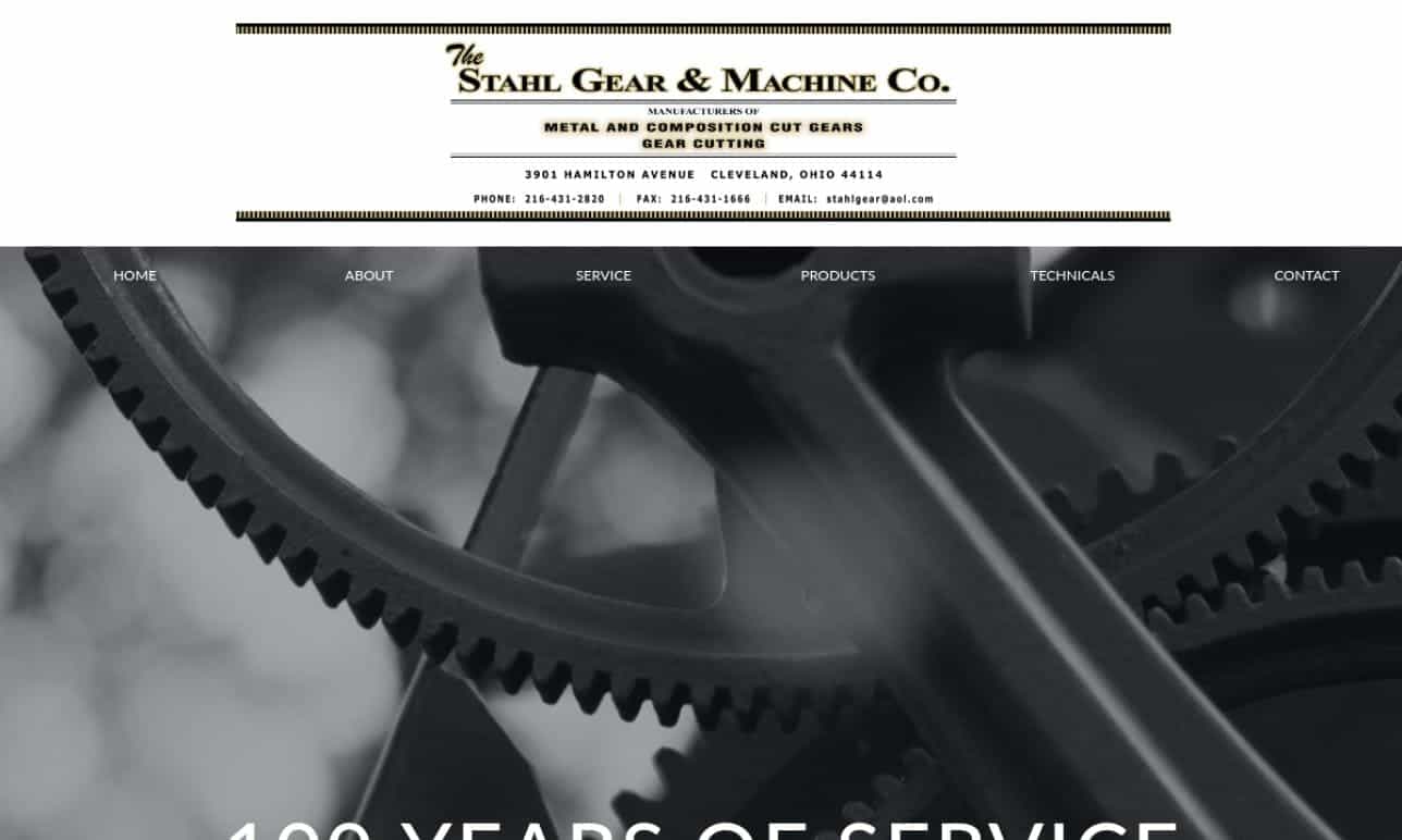 Stahl Gear & Machine Co. Stahl Gear & Machine Co.