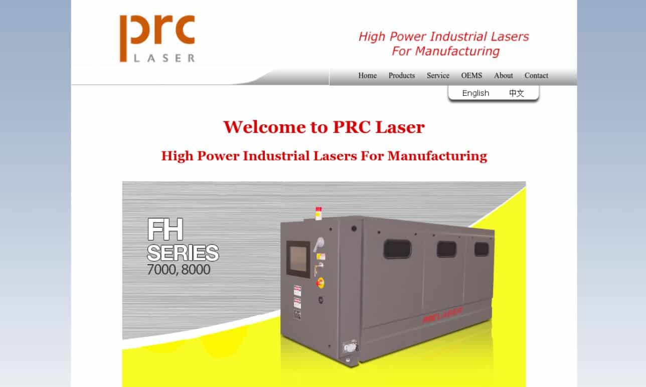 PRC® Laser Corporation PRC® Laser Corporation